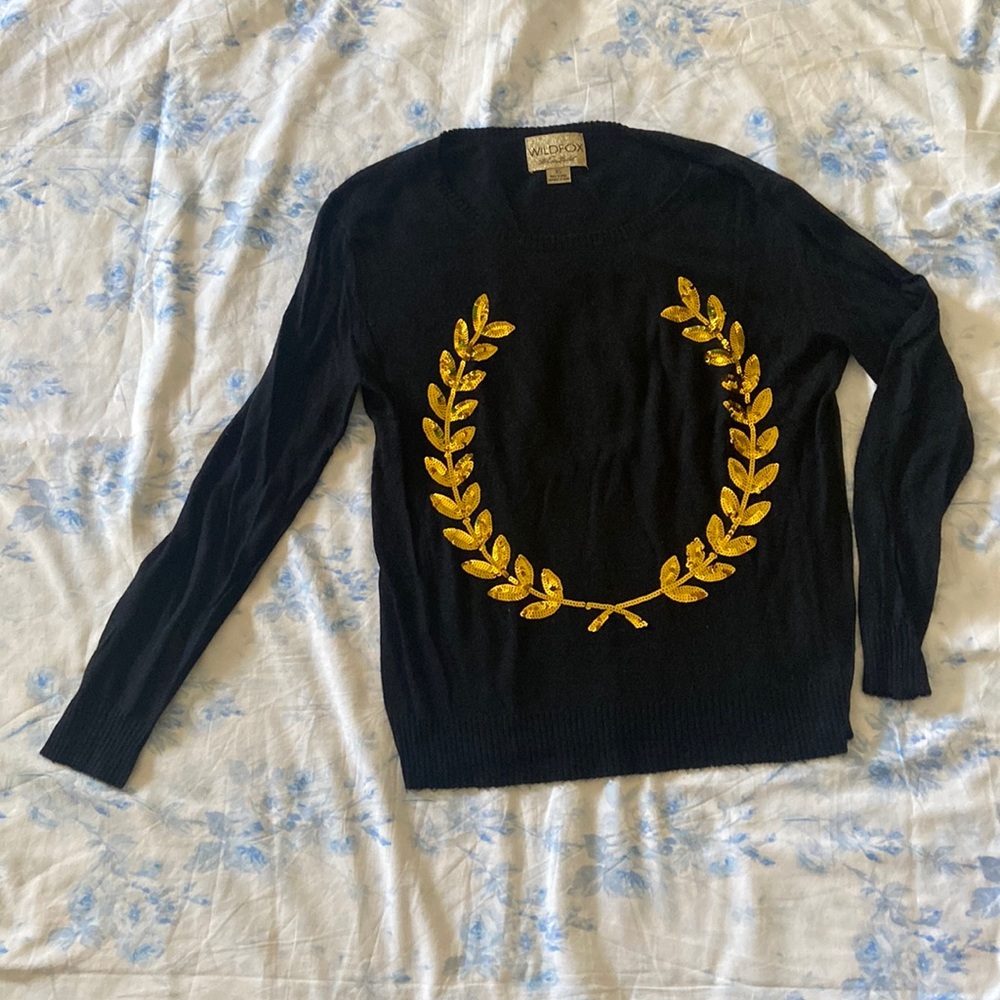 WildFox white label black sweater****